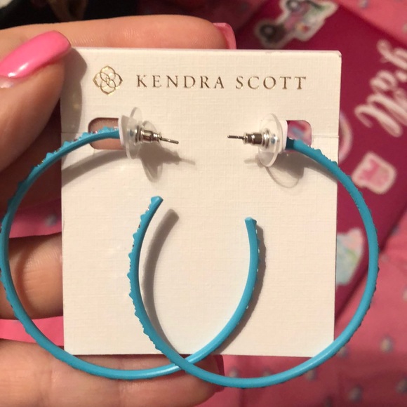Kendra Scott Jewelry - Kendra Scott turquoise hoops